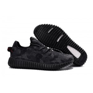 Comprar Adidas Yeezy Boost 350 Hombre Zapatillas Negras Camo AQ4837 España
