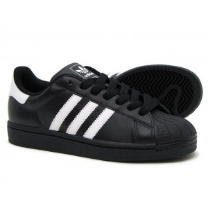 Oferta Hombre Adidas Originals Superstar II Zapatillas Negras Blancas G17067 España