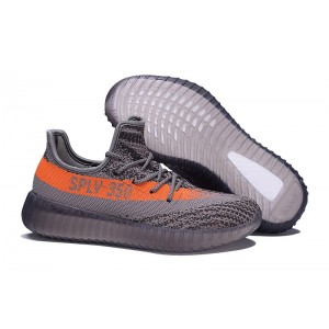 Compra Hombre Mujer Zapatillas de Running: Adidas Yeezy Boost 350 V2 Steeple Grises Solar Naranja BB1826 Outlet España
