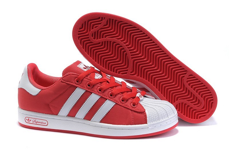 Oferta Adidas Originals Superstar 2 Casual Zapatillas Hombre Mujer Rojas Blancas G42581 Rebajas Online