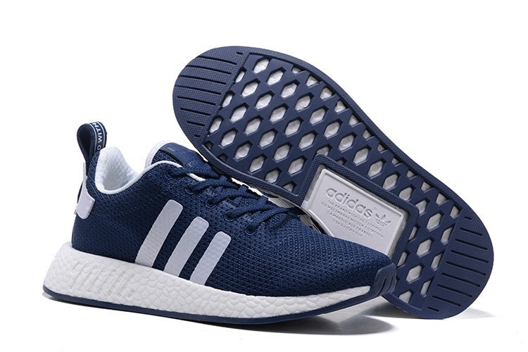 Venta Hombre Adidas Originals NMD City Sock 2 PK Zapatillas de Running Marino Blancas BB2954 Baratos