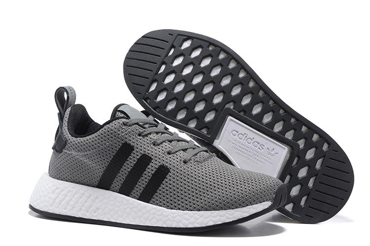 Nueva Hombre Adidas Originals NMD City Sock 2 PK Zapatillas de Running Oscuro Grises Negras BB2955 España