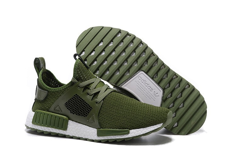 Venta Hombre Adidas NMD XR1 Zapatillas de Running Olive Verdes Blancas Outlet España
