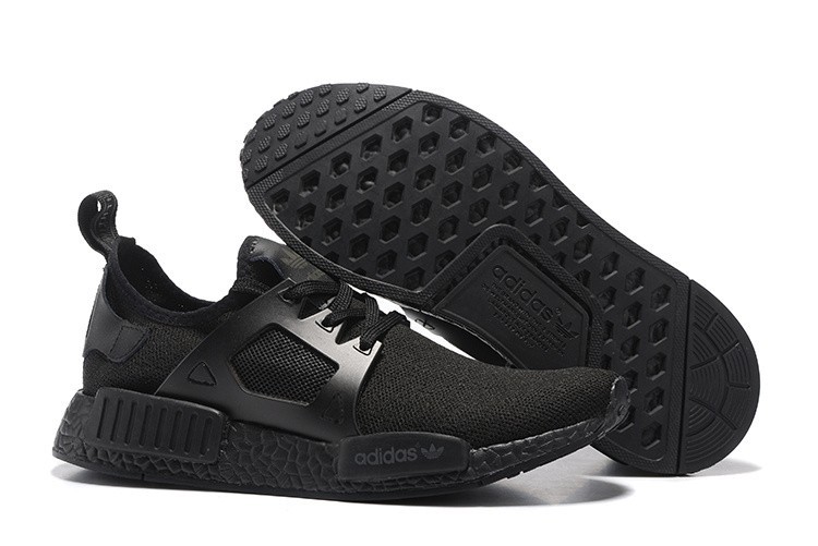 Compra Hombre Mujer Adidas Originals NMD XR1 Zapatillas de Running Triple Negras Baratas
