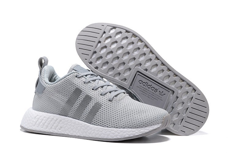 Venta Hombre Adidas Originals NMD City Sock 2 PK Zapatillas de Running Claro Grises Plata BB2950 Rebajas