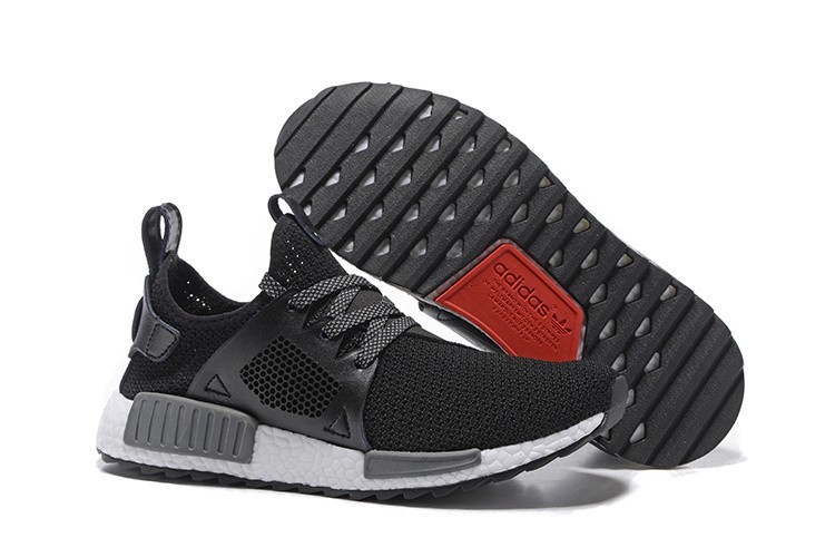 Venta Hombre Mujer Adidas NMD XR1 Zapatillas de Running Negras Wolf Grises Baratos