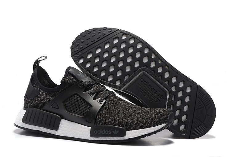 Oferta Hombre Adidas Originals NMD XR1 Zapatillas de Running Negras Blancas Online Baratas