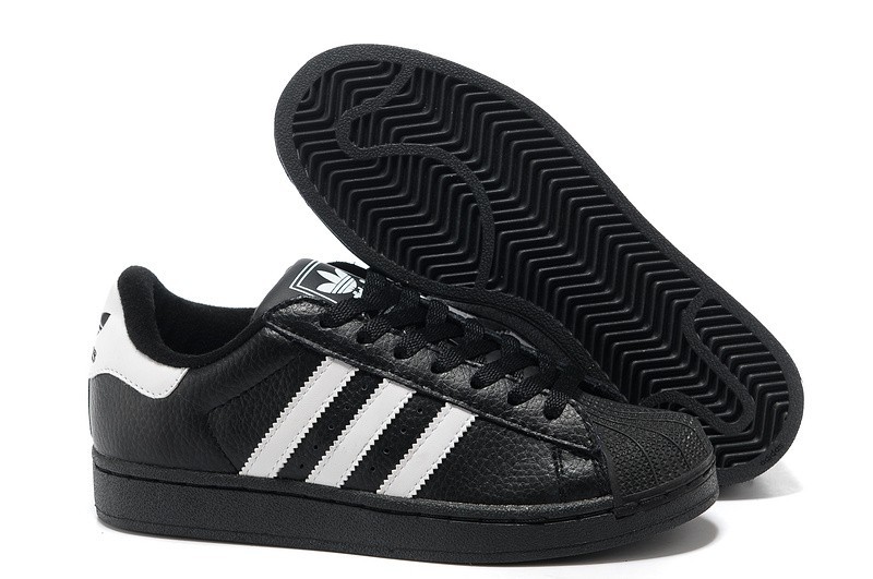 Venta Mujer Negras Blancas 664819 Adidas Originals Superstar 2 Casual Zapatillas España Rebajas