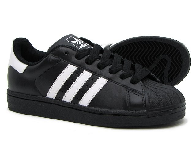 Oferta Hombre Adidas Originals Superstar II Zapatillas Negras Blancas G17067 España