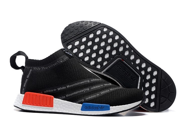 Compra Hombre Adidas Originals NMD High Top Sneaker Negras Rojas Azul Blancas Rebajas Baratas
