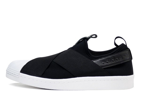 Nueva Hombre Mujer Adidas Originals Superstar Slip On Trainer Negras España Online