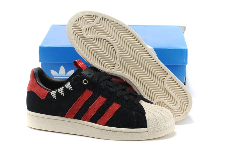 Compra Hombre Mujer Negras Rojas G28351 Adidas Originals SS STD LUX Superstar Casual Zapatillas Outlet España
