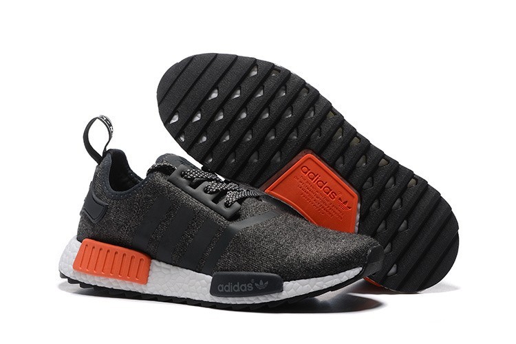Oferta Hombre Mujer Adidas Originals NMD XR4 Zapatillas de Running Core Negras Naranja Rebajas Baratas