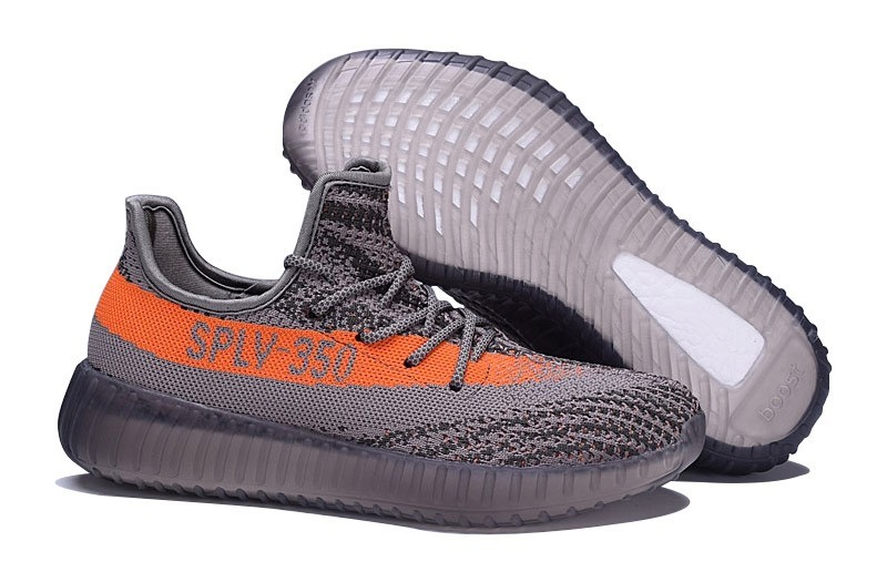 Compra Hombre Mujer Zapatillas de Running: Adidas Yeezy Boost 350 V2 Steeple Grises Solar Naranja BB1826 Outlet España