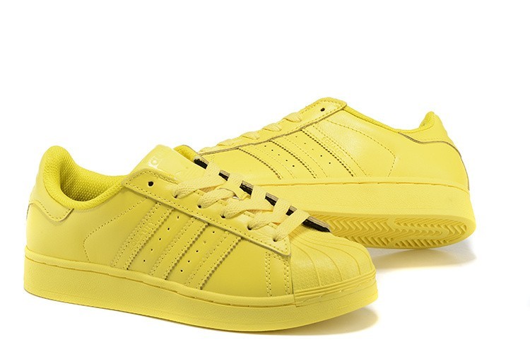 Compra Hombre Mujer Bright Amarillo S41837 Adidas Originals Superstar ...